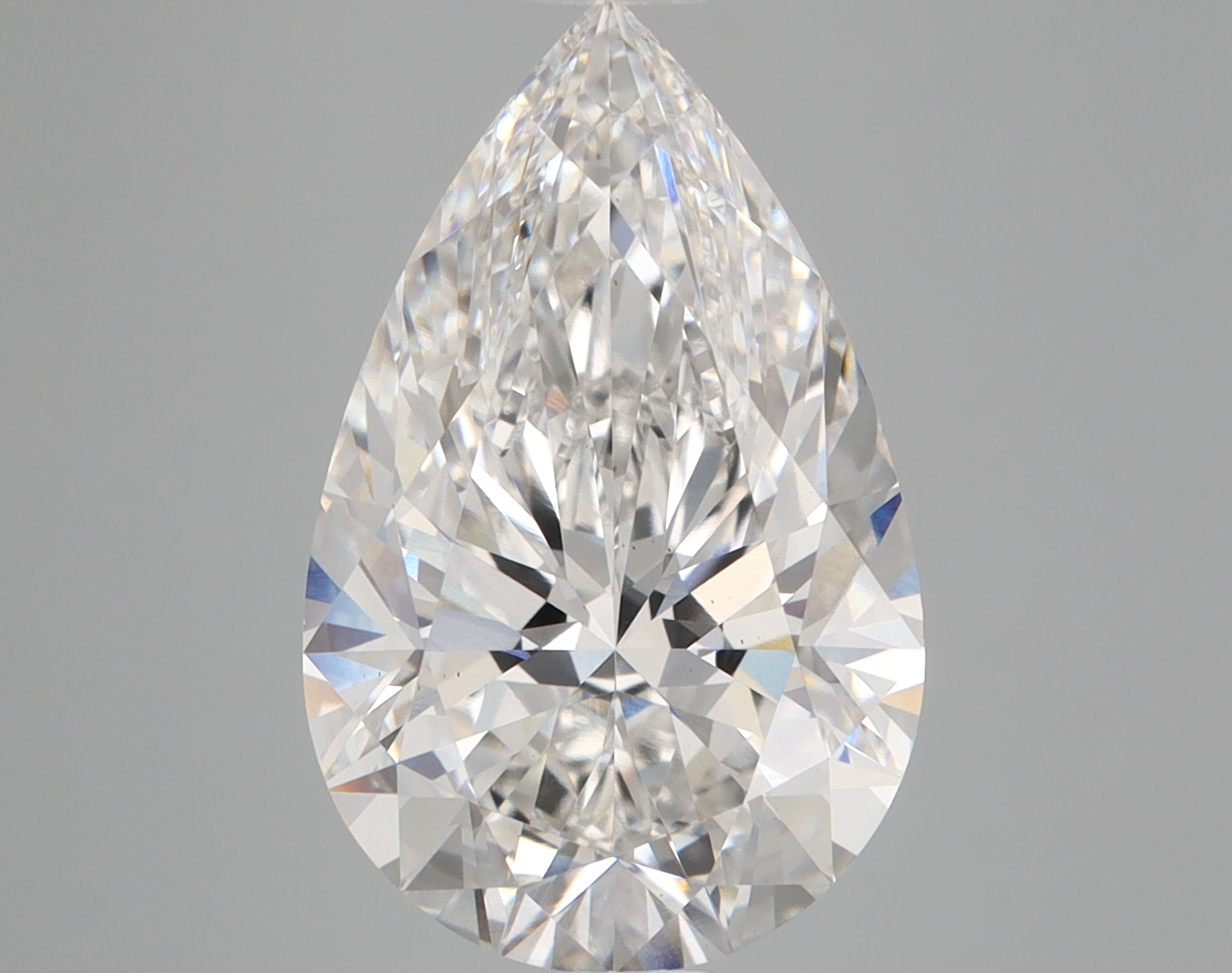 Pear 5.08ct E VS1