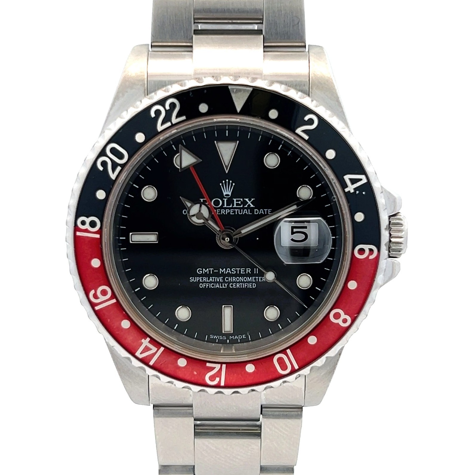 Rolex GMT Master II 40mm Stainless Steel 2006