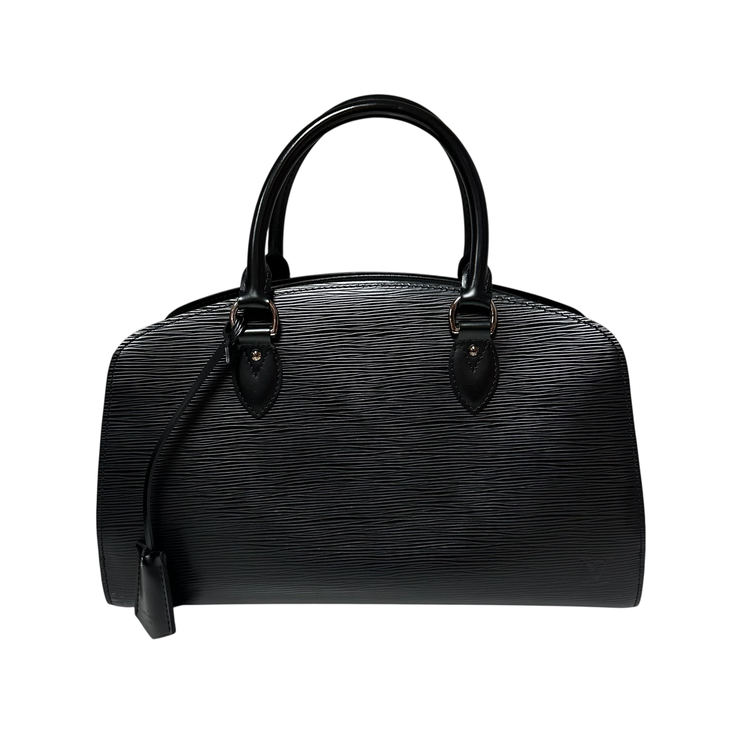 Louis Vuitton Black Epi Jasmin Handbag