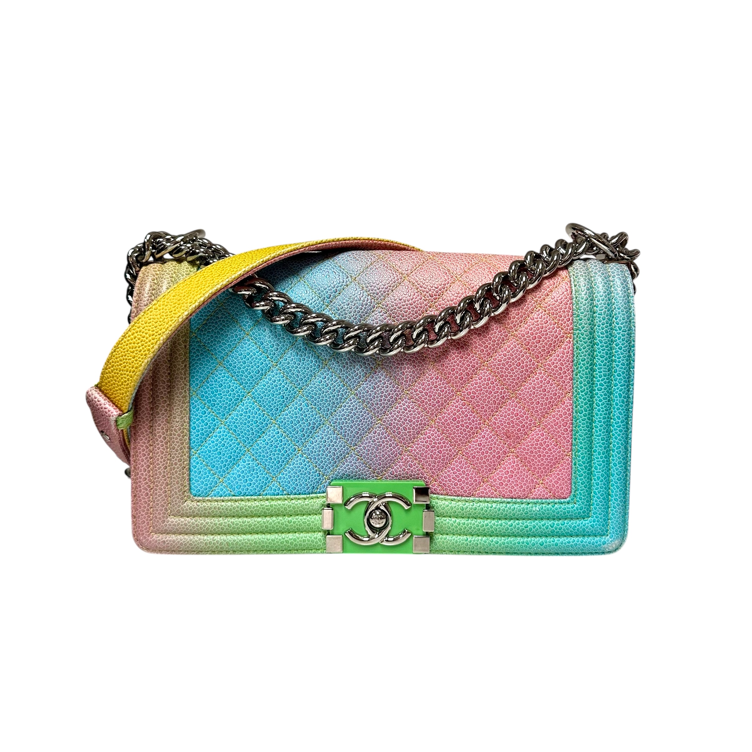 Chanel Multicolor Medium Boy Bag