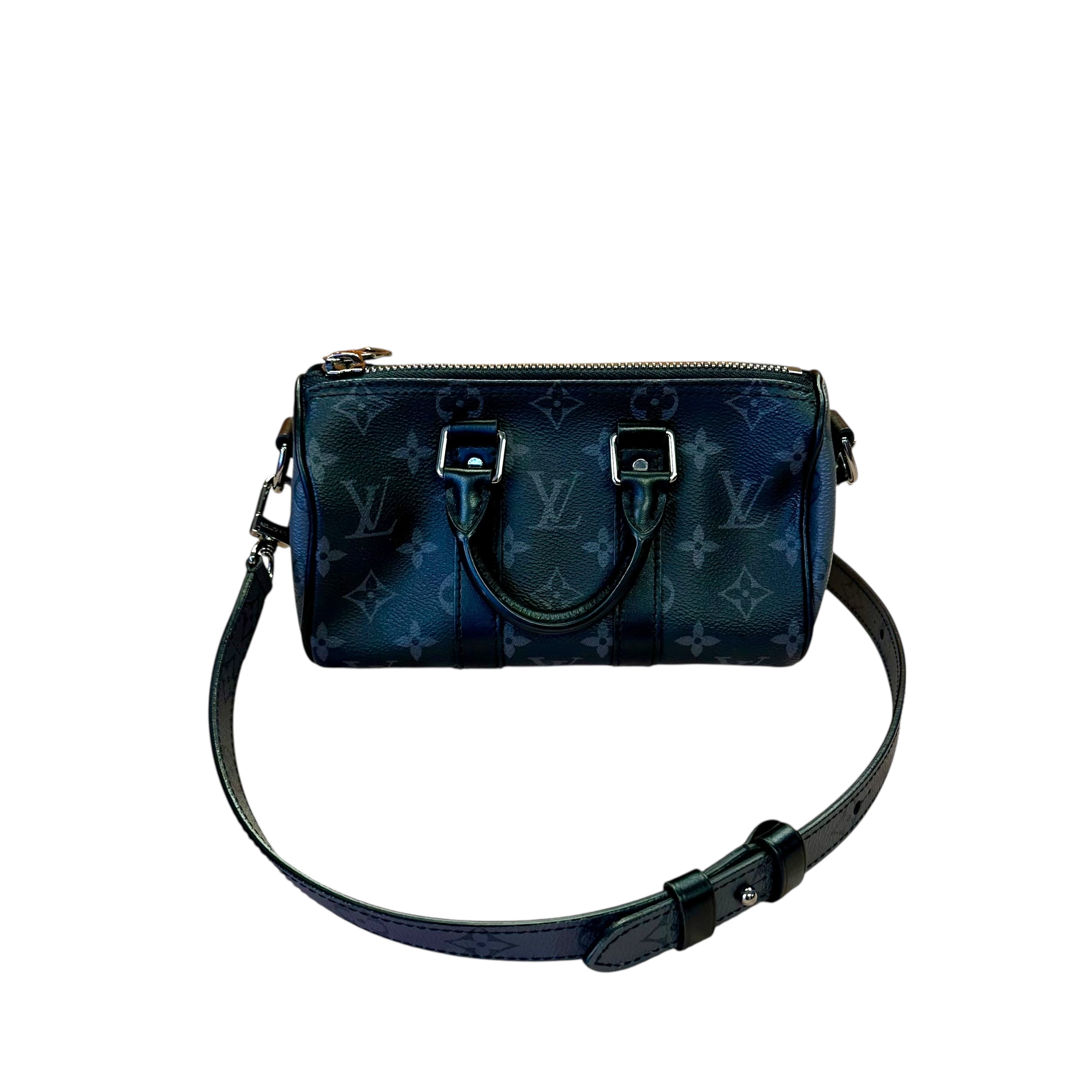 Louis Vuitton Monogram Eclipse Keepall XS Mini Bag