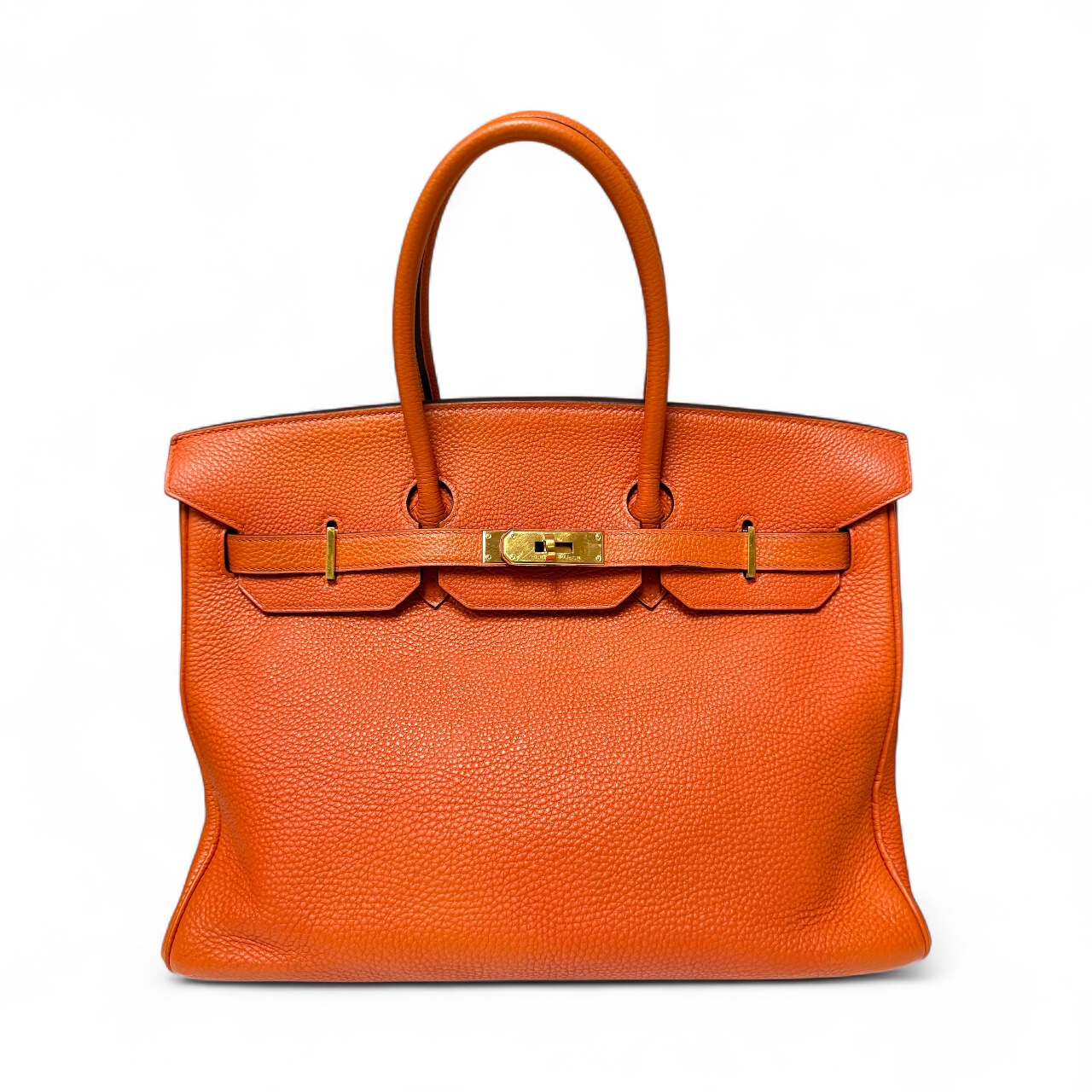 Hermes Orange Birkin 35 (2007)
