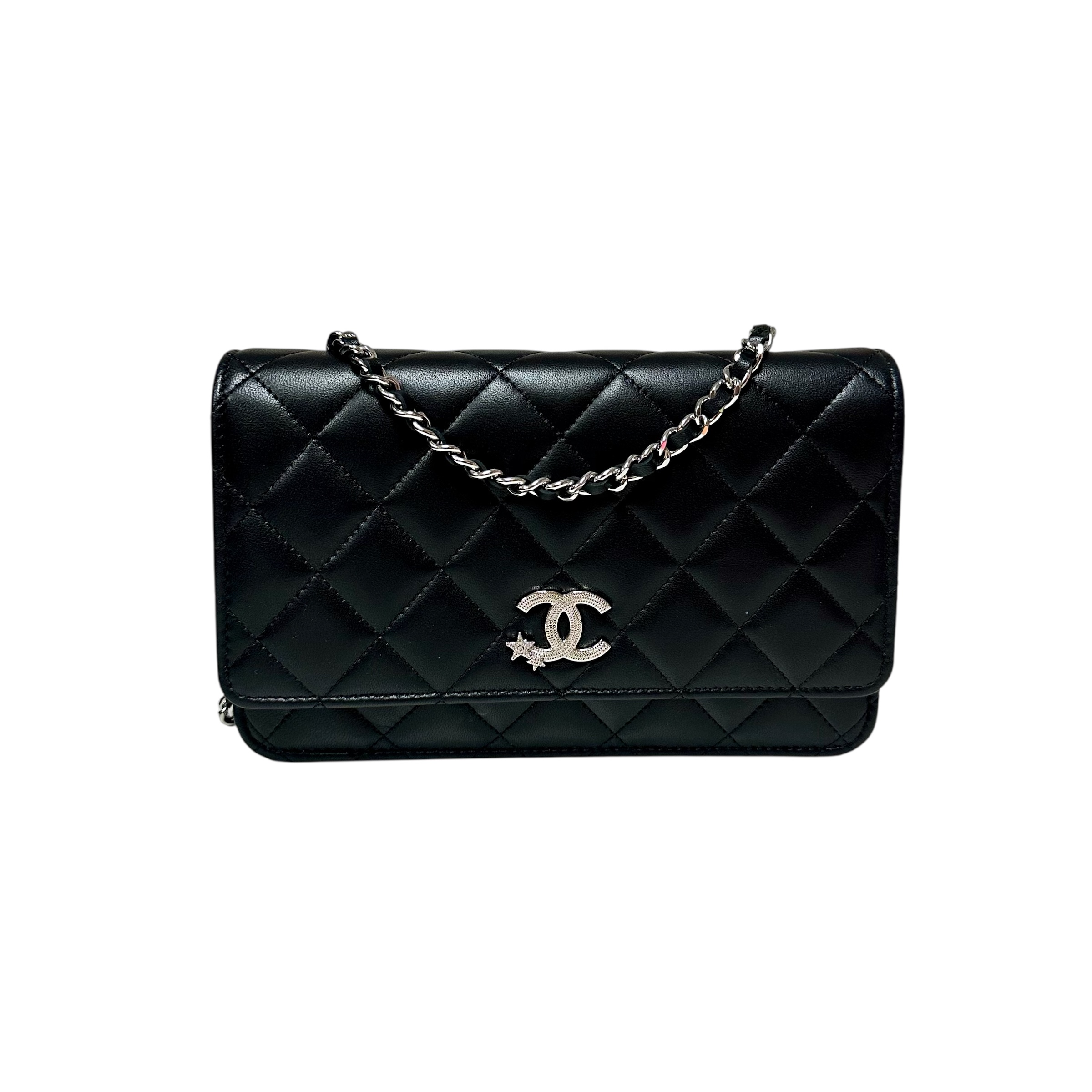 Chanel Crystal Star CC Wallet on Chain