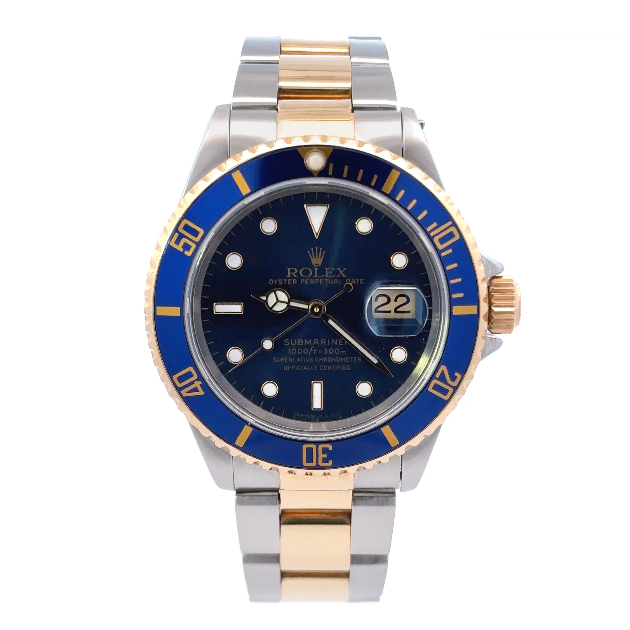 Rolex Submariner 40mm SS/Yellow Gold 1995