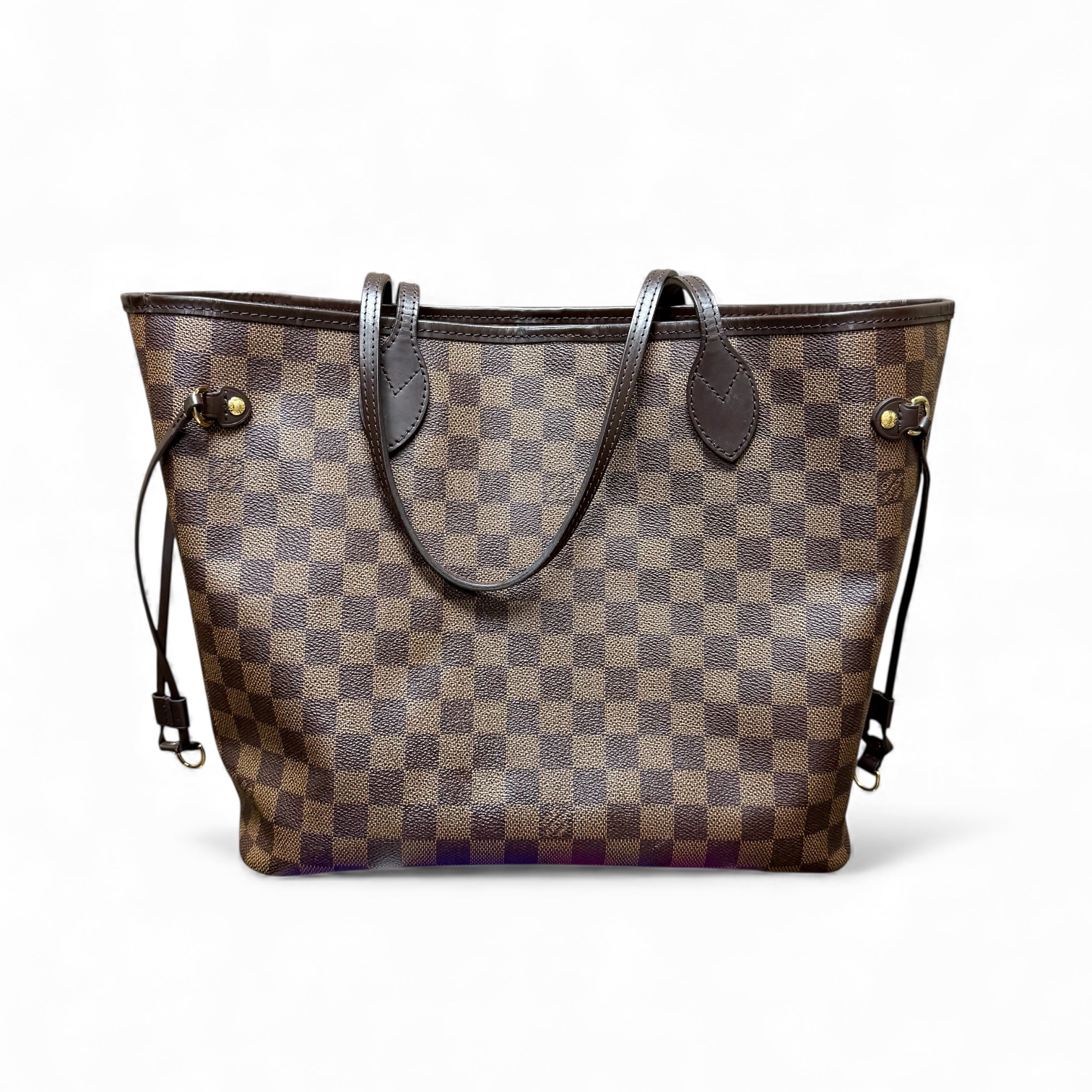 Louis Vuitton Damier Ebene Neverfull MM with Pouch