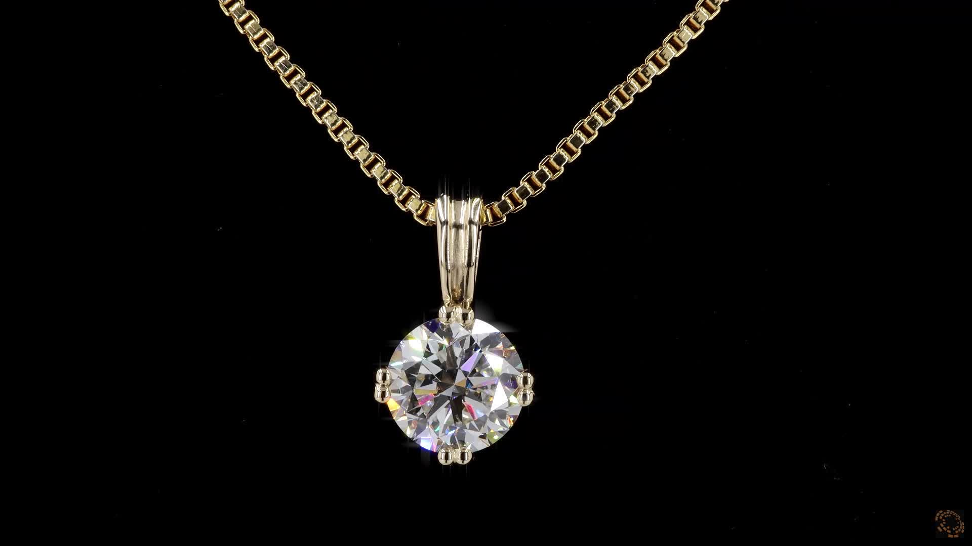 Pendant, 14K Yellow Gold, stock 495170