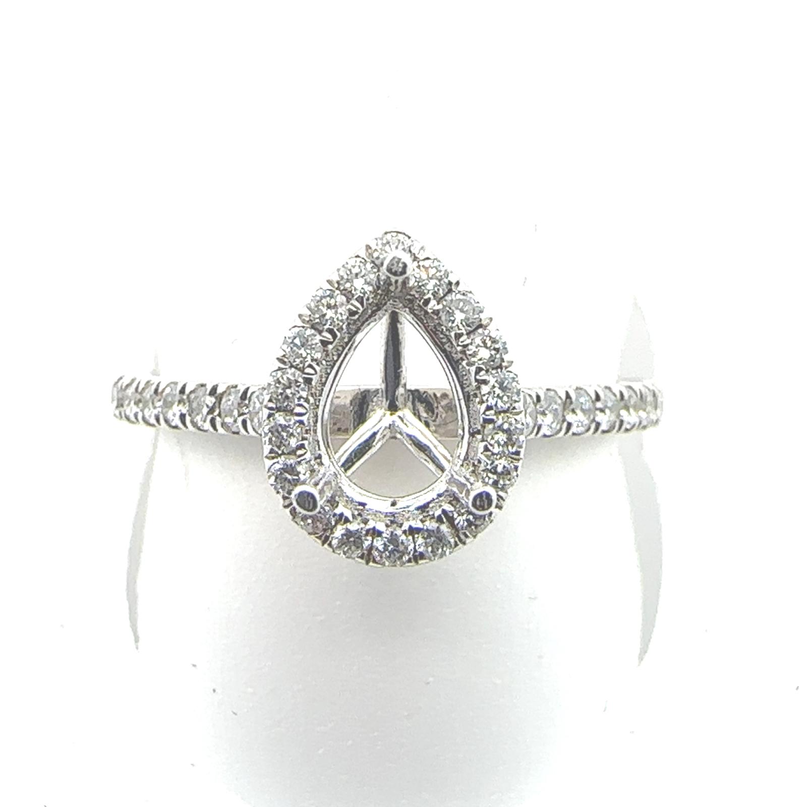 Rings-Bridal, Diamond  14k WG 