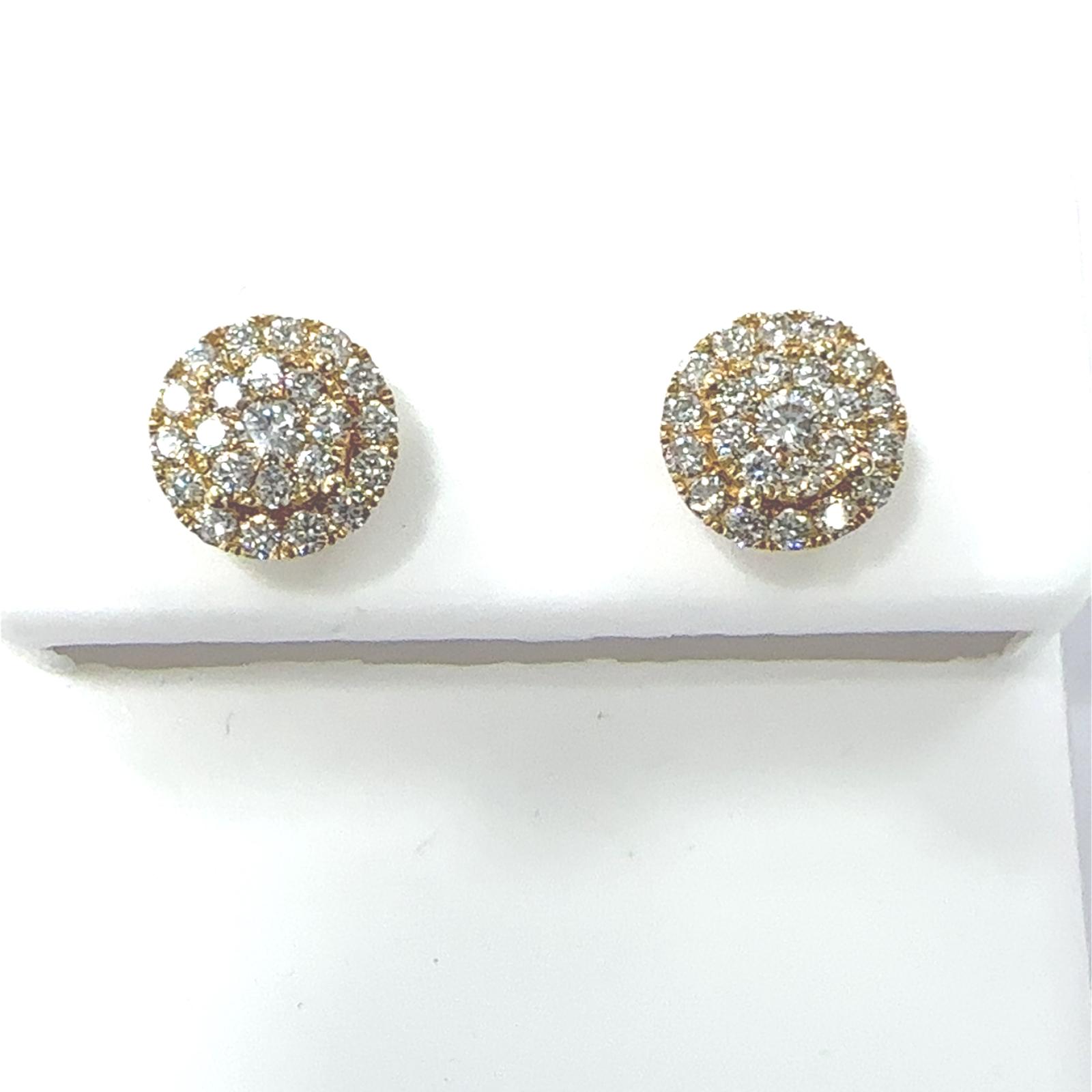 Earrings 14k YG 