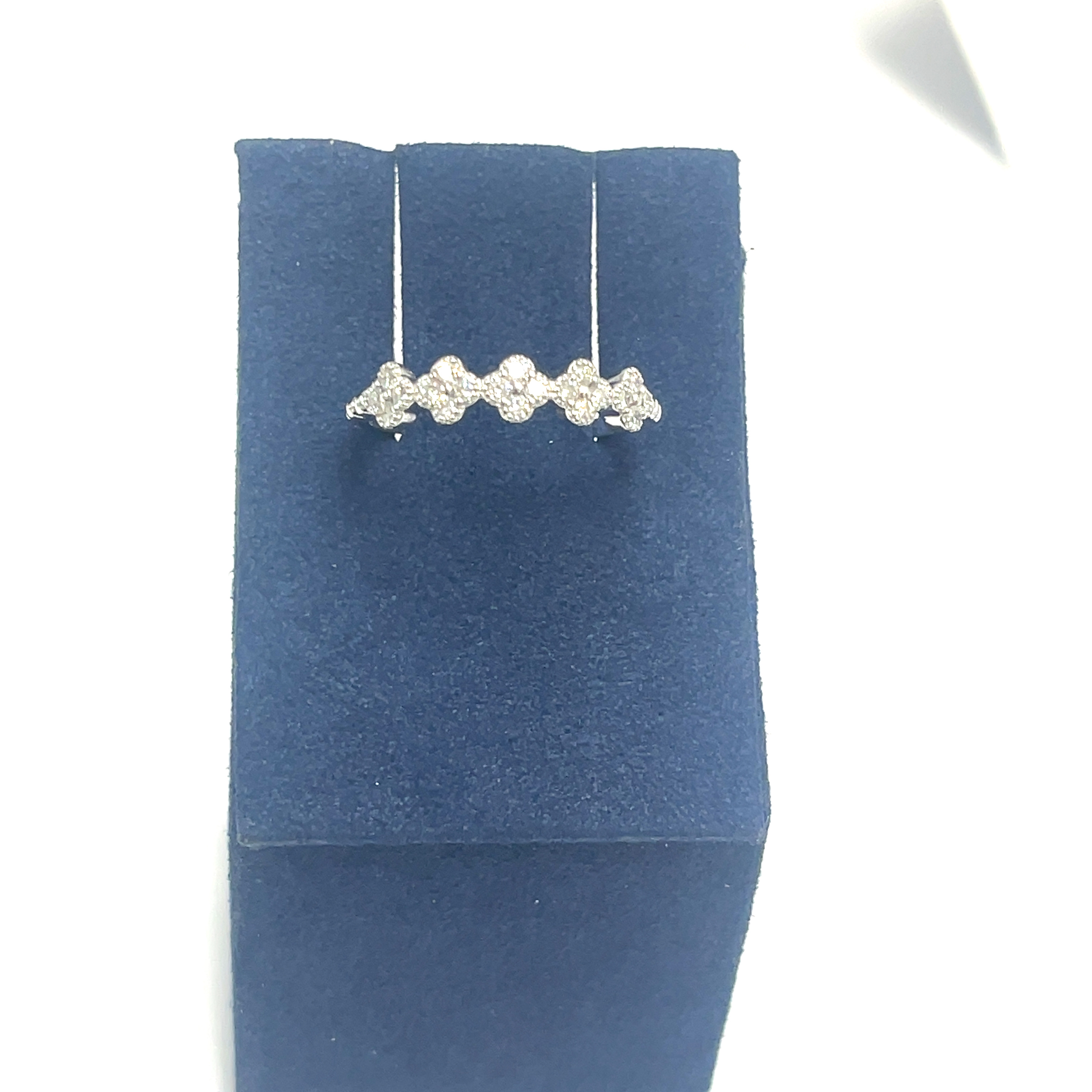 14k WG Diamond  Rings  Round 0.27CT 20D  -0.27CTW  1.80GR