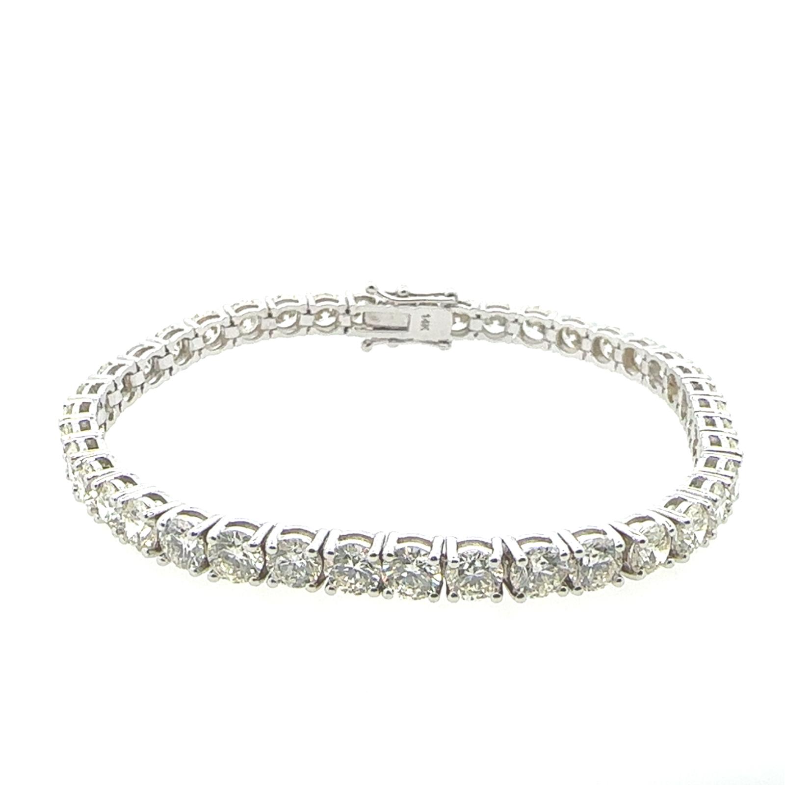 Bracelet 14k WG 
