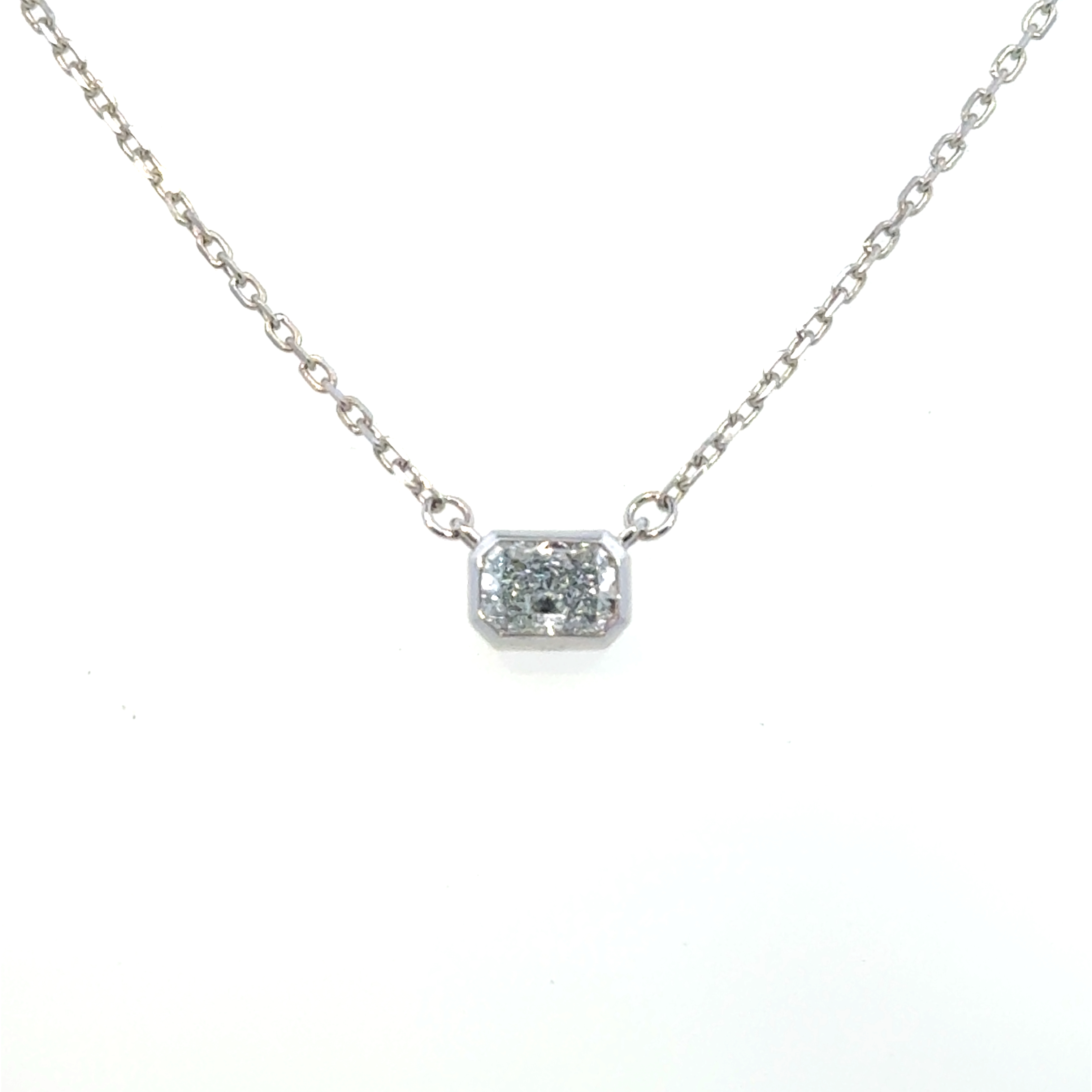 Pendants-FASHION, Lab Grown Diamond  10k WG  LUCY