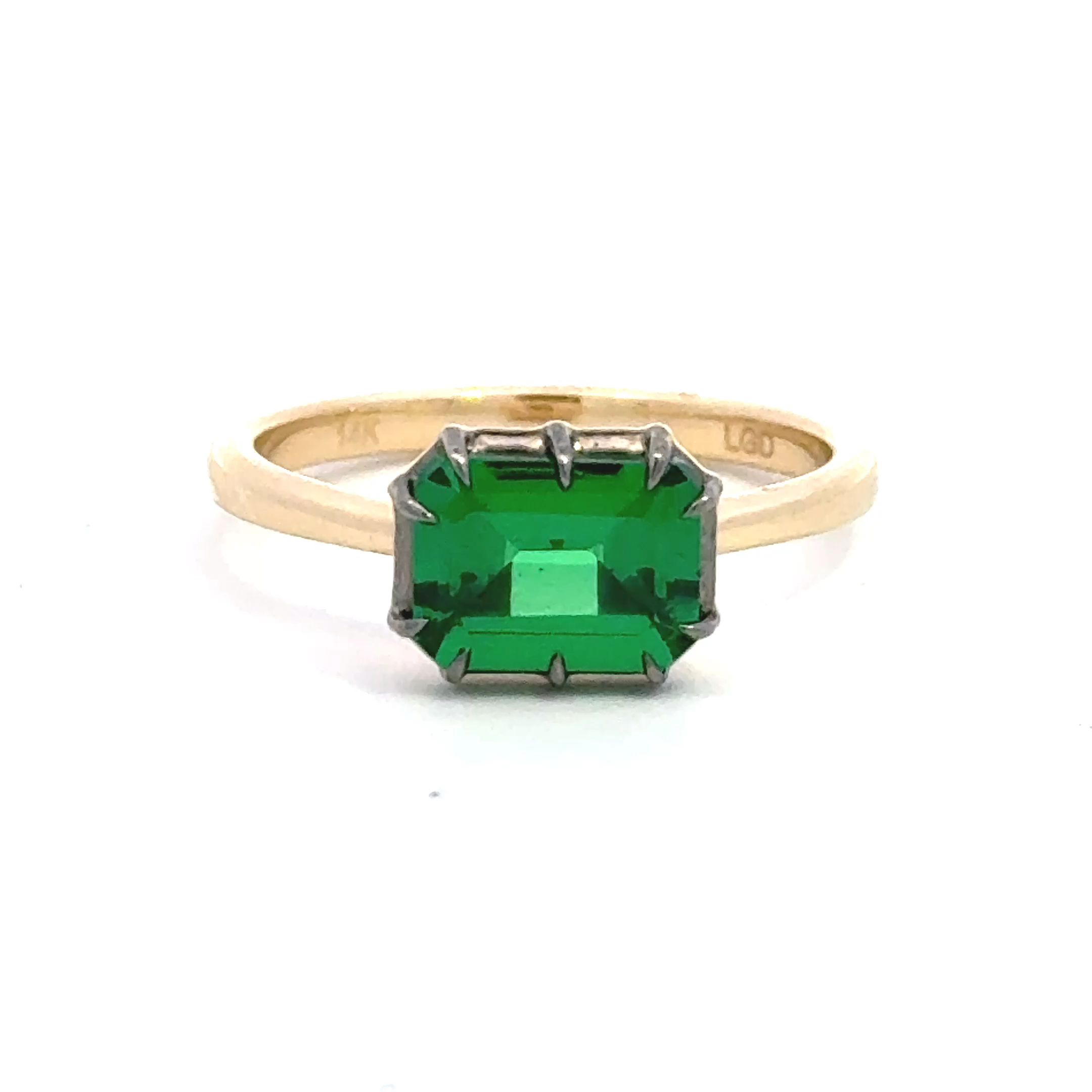 Gemma Collection Rings with 1 Pcs 2.52cts on 2.5gr 14k YG