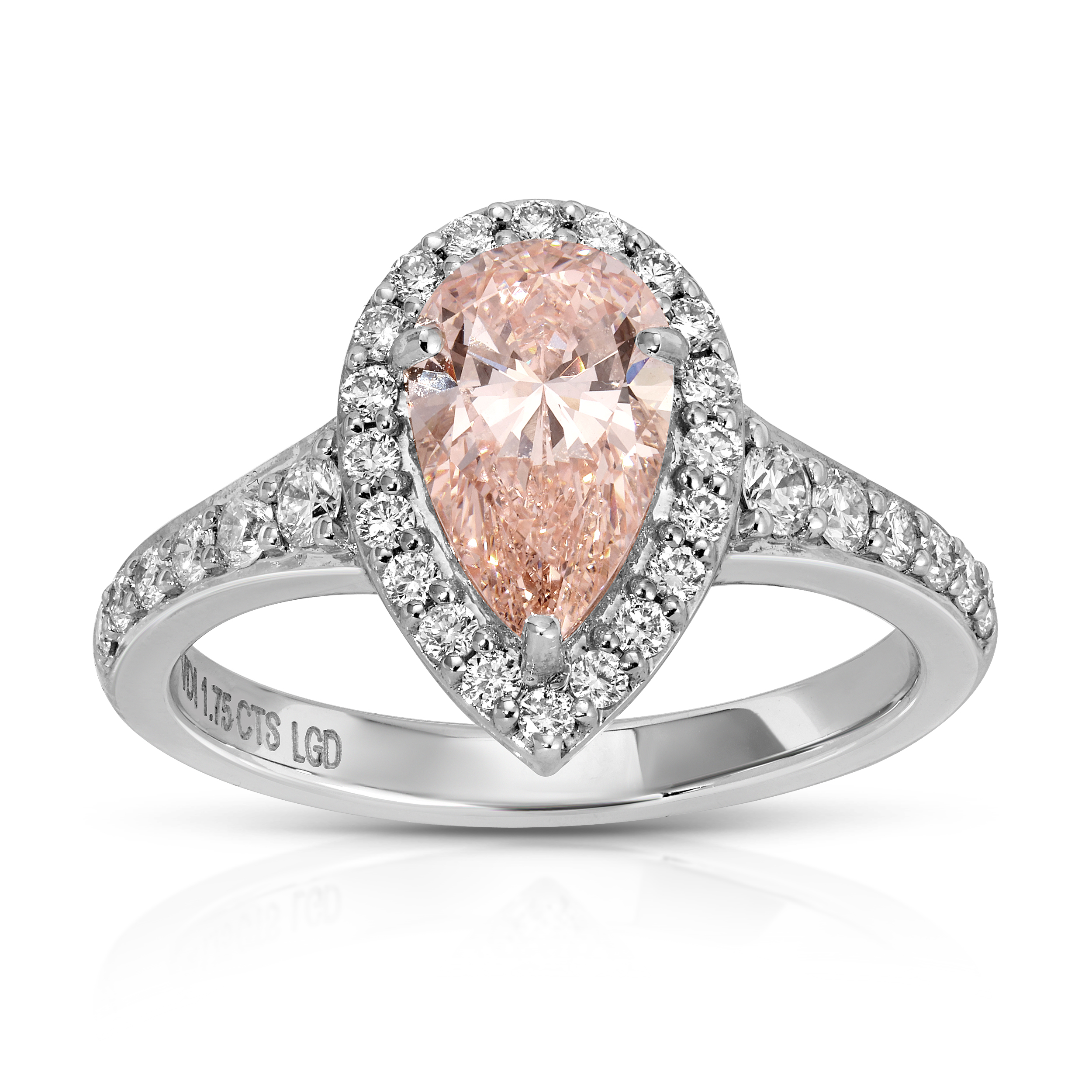 Rings Lab Grown Diamond  Platinum  Rose