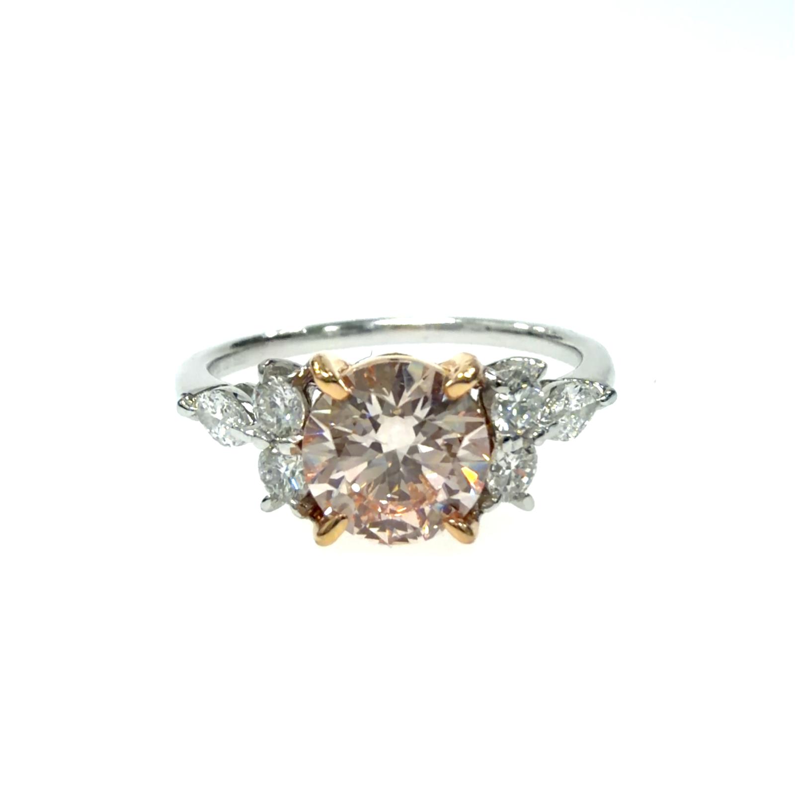 Rings Lab Grown Diamond  Platinum  Rose