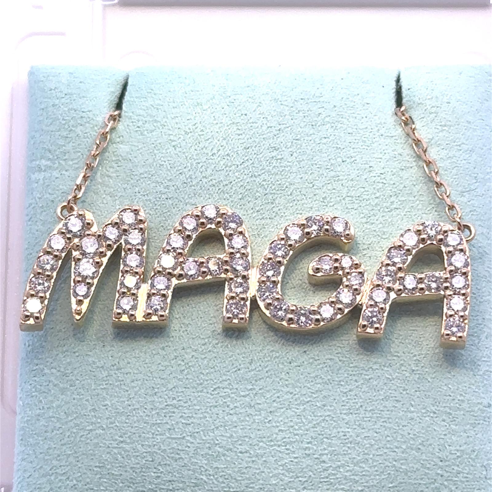 Lab Grown Lucy Collection Pendants with 53 pcs 0.99 ctw set on 3.98 gr 14k YG 4.18 GW