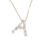 A Lab Grown Collection Pendant with 9 pcs 2.05 ctw set on 2.68 gr 14k YG 3.1 GW