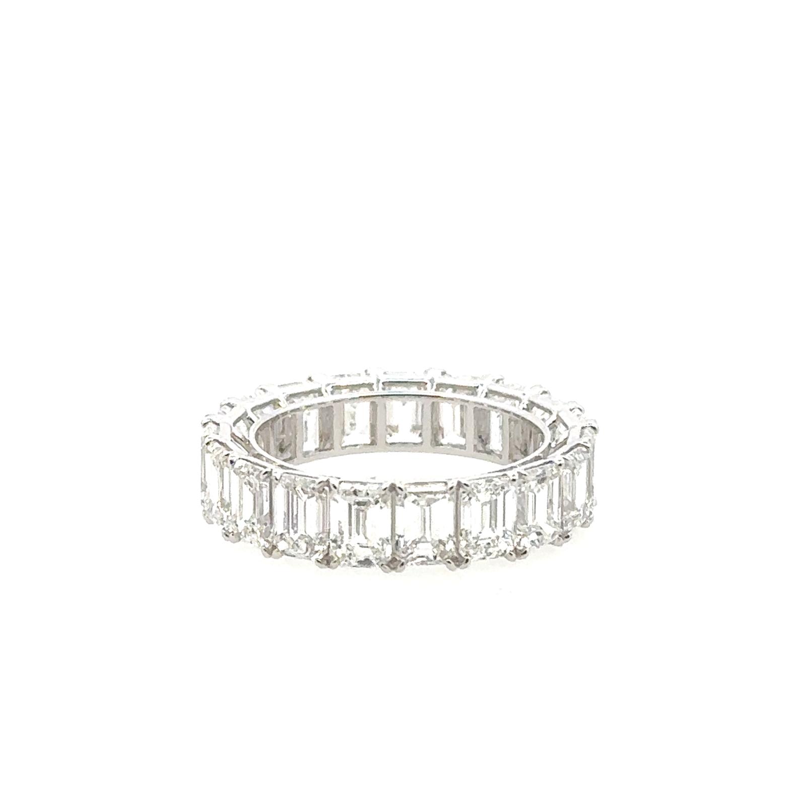14KW LAB GROWN DIAMOND ETERNITY BAND 19EM-7.52CTW 14KW-2.86CTW SZ6